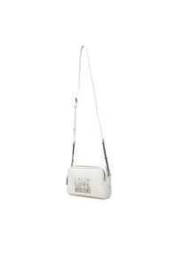 Love Moschino - LOVE MOSCHINO Torebka JC4255PP0MKD0100 Biały. Kolor: biały. Materiał: skórzane #4