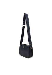 TOMMY HILFIGER - Tommy Hilfiger Torebka Th Logotape Camera Bag AW0AW17229 Granatowy. Kolor: niebieski. Materiał: skórzane #6
