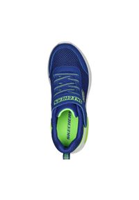 skechers - Buty sportowe Sneakersy chłopięce, Bounder-Tech. Kolor: wielokolorowy, niebieski, zielony. Sport: turystyka piesza