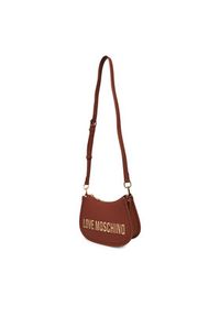 Love Moschino - LOVE MOSCHINO Torebka JC4027PP1NKD0312 Brązowy. Kolor: brązowy. Materiał: skórzane