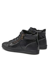 Geox Sneakersy D Blomiee B D166HB 00454 C9999 Czarny. Kolor: czarny. Materiał: skóra