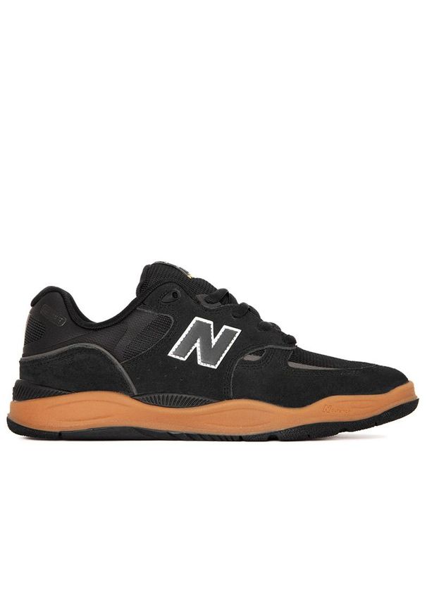 Buty New Balance Numeric NM1010BC - czarne. Kolor: czarny. Materiał: skóra, zamsz, tkanina, guma, materiał. Szerokość cholewki: normalna. Sport: bieganie, skateboard, fitness