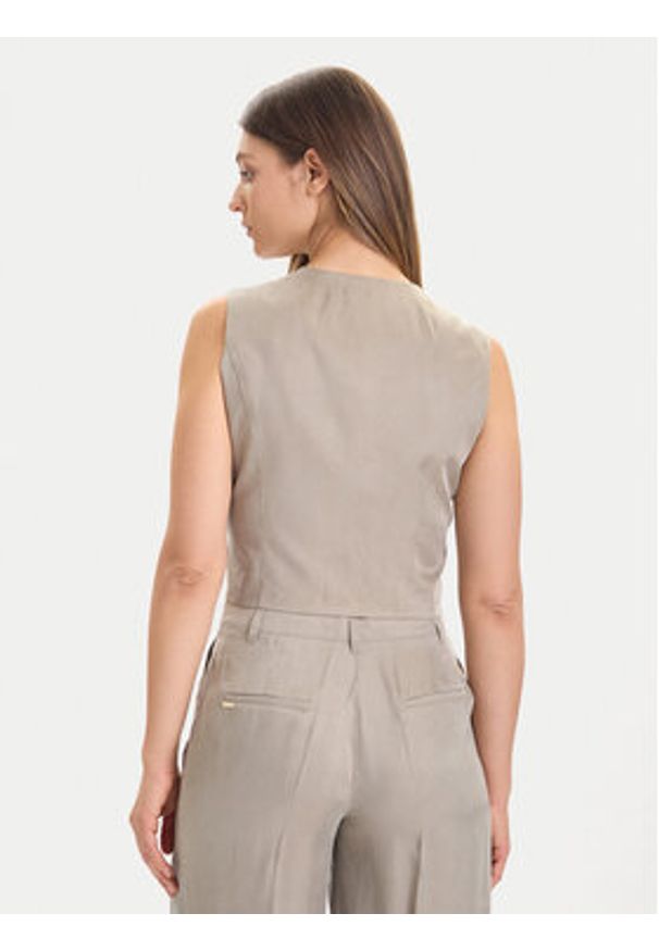 Guess Kamizelka W5YH51 WH5N2 Zielony Regular Fit. Kolor: zielony. Materiał: wiskoza