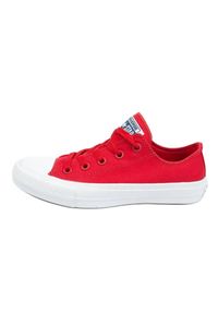 Buty Converse Ct Ii Ox 150151C czerwone. Kolor: czerwony. Materiał: materiał, guma. Szerokość cholewki: normalna #1