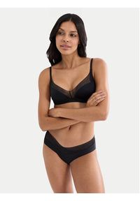 Triumph Biustonosz bezfiszbinowy Breathe & Lift Smart 10226333 Czarny. Kolor: czarny. Materiał: syntetyk #3