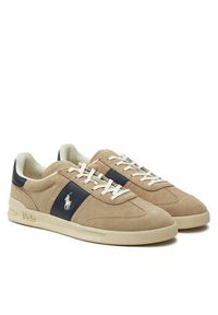 Polo Ralph Lauren Sneakersy 809954903003 Beżowy. Kolor: beżowy. Materiał: skóra, zamsz #6