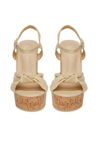 DeeZee Sandały WX2015-S-3RM Beżowy. Kolor: beżowy. Materiał: materiał #6
