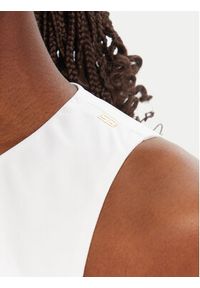 Elisabetta Franchi Sukienka koktajlowa ABT5252E2 100 Biały Regular Fit. Kolor: biały. Materiał: bawełna. Styl: wizytowy #2