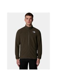 Sweter męski The North Face M 100 Glacier. Kolor: zielony. Materiał: polar