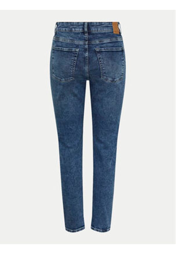 Pieces Jeansy Bella 17147970 Niebieski Tapered Fit. Kolor: niebieski