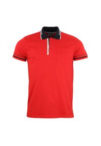 PEAK MOUNTAIN - Polo Peak Mountain Croma. Typ kołnierza: polo. Kolor: czerwony. Styl: sportowy #1