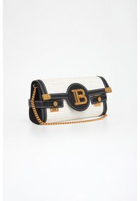 Balmain - Torebka damska pleciona BALMAIN