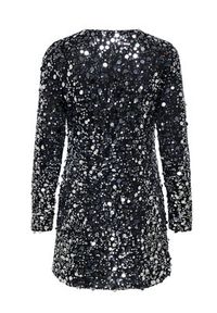 only - ONLY Sukienka koktajlowa Anika 15358384 Czarny Loose Fit. Kolor: czarny. Materiał: syntetyk. Styl: wizytowy #3