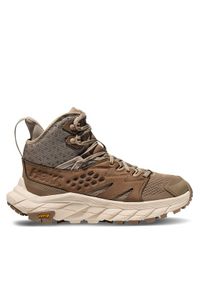 HOKA - Hoka Trekkingi Anacapa Breeze Mid1134506 Khaki. Kolor: brązowy. Materiał: mesh, materiał