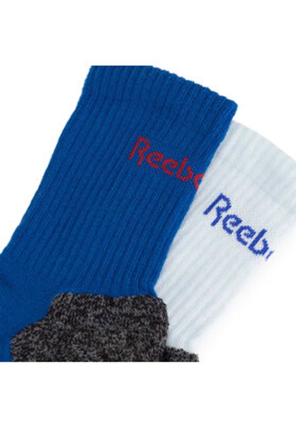 Reebok Skarpety długie R0418-SS24 (2-pack) Kolorowy. Materiał: nylon, poliamid. Wzór: kolorowy