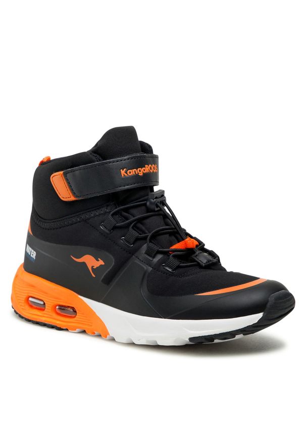 Trzewiki KangaRoos Kx-Hydro 18598 000 5075 D Jet Black/Neon Orange. Kolor: czarny. Materiał: materiał