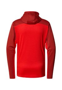 Haglöfs - Bluza techniczna męska ROC Flash Mid Hood. Kolor: czerwony