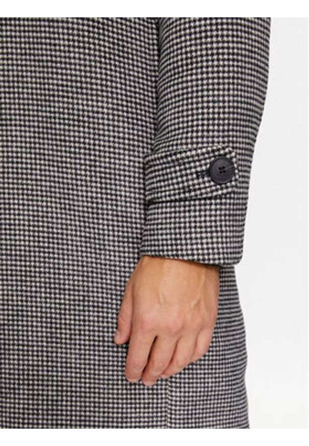 United Colors of Benetton - United Colors Of Benetton Płaszcz przejściowy 2VVSUN03C Szary Regular Fit. Kolor: szary. Materiał: syntetyk