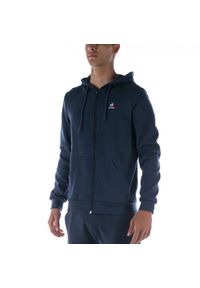 Bluza Z Kapturem Le Coq Sportif Ess Fz N°3 M Niebieska Dorosłych. Typ kołnierza: kaptur. Kolor: niebieski. Materiał: poliester, bawełna