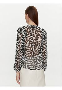 Morgan Bluzka 241-CURRY.F Czarny Regular Fit. Kolor: czarny. Materiał: syntetyk #6