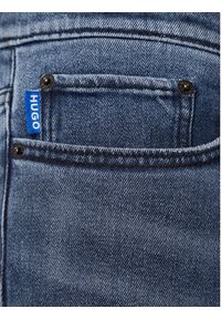 Hugo - HUGO Jeansy Zane 50541551 Granatowy Extra Slim Fit. Kolor: niebieski #2