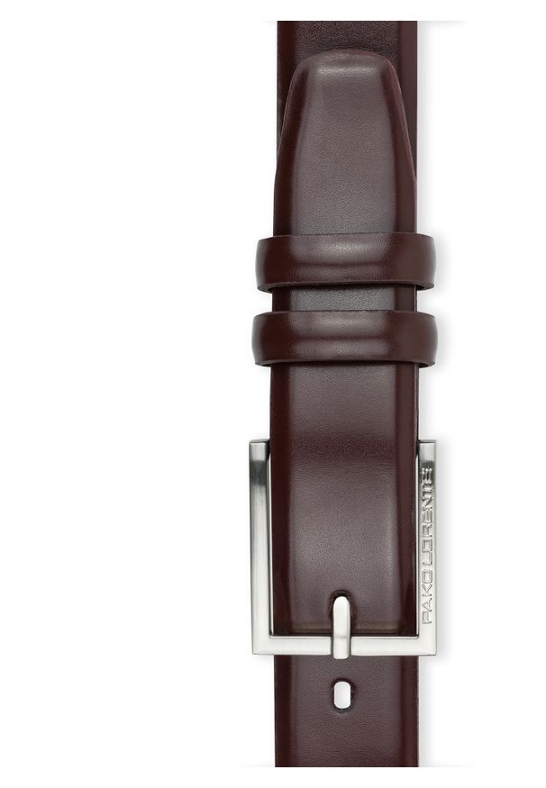 Pako Lorente - PAKO LORENTE – Brązowy pasek męski. Kolor: brązowy