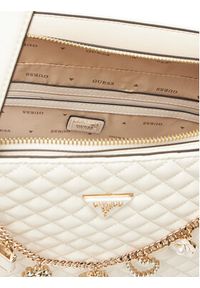 Guess Torebka Everlee HWEG86 79250 Écru. Materiał: skórzane