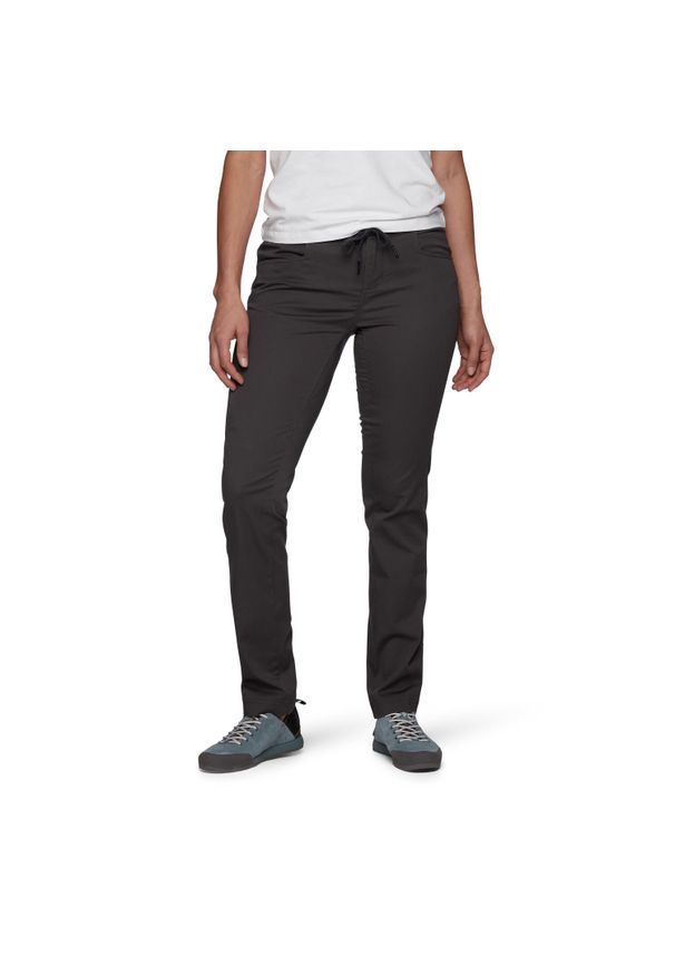 Spodnie wspinaczkowe damskie Black Diamond Credo Pants. Kolor: szary. Sport: wspinaczka