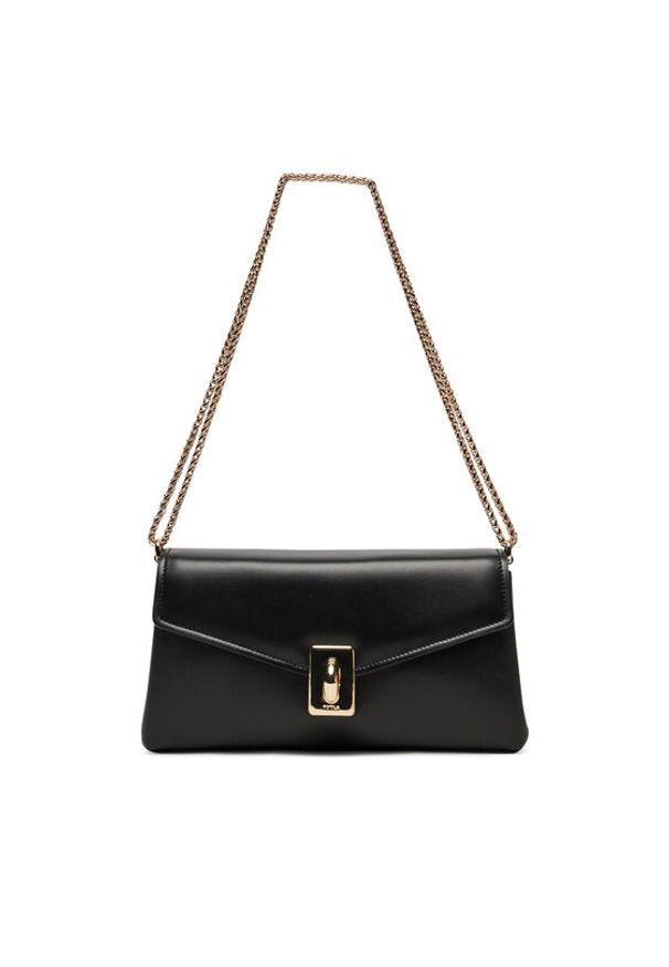 Furla Torebka Meridiana WB01517 BX3227 O6000 Czarny. Kolor: czarny. Materiał: skórzane