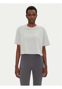 Under Armour T-Shirt Rival 1389721 Szary Loose Fit. Kolor: szary. Materiał: bawełna, syntetyk #1