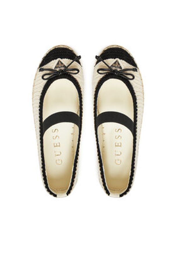 Guess Espadryle FLJJON FAB02 Écru. Materiał: materiał