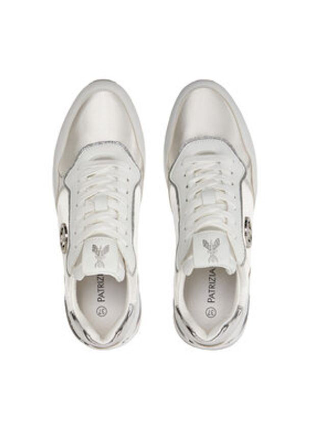 Patrizia Pepe Sneakersy PJ268.30 Biały. Kolor: biały. Materiał: materiał