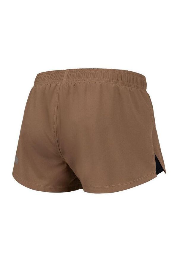 PITBULL - Spodenki męskie Pitbull Sportowe Damskie Performance Pro plus Small Logo. Kolor: beżowy. Długość: krótkie