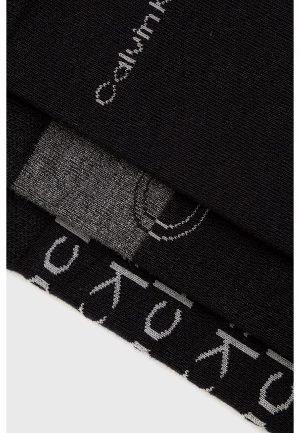 Calvin Klein Skarpetki (3-pack) męskie kolor czarny. Kolor: czarny