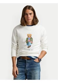 Polo Ralph Lauren Bluza 710953718004 Biały Regular Fit. Typ kołnierza: polo. Kolor: biały. Materiał: bawełna #1