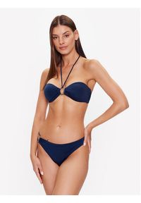 Etam Góra od bikini 6539122 Granatowy. Kolor: niebieski. Materiał: syntetyk