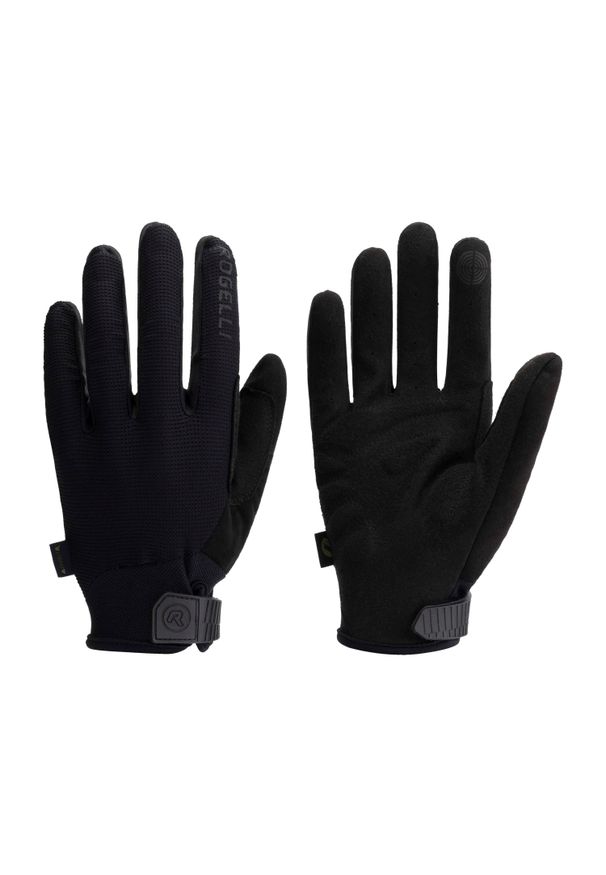 ROGELLI - Rękawiczki rowerowe męskie Rogelli Mtb Advntr Gel. Kolor: czarny. Sport: kolarstwo