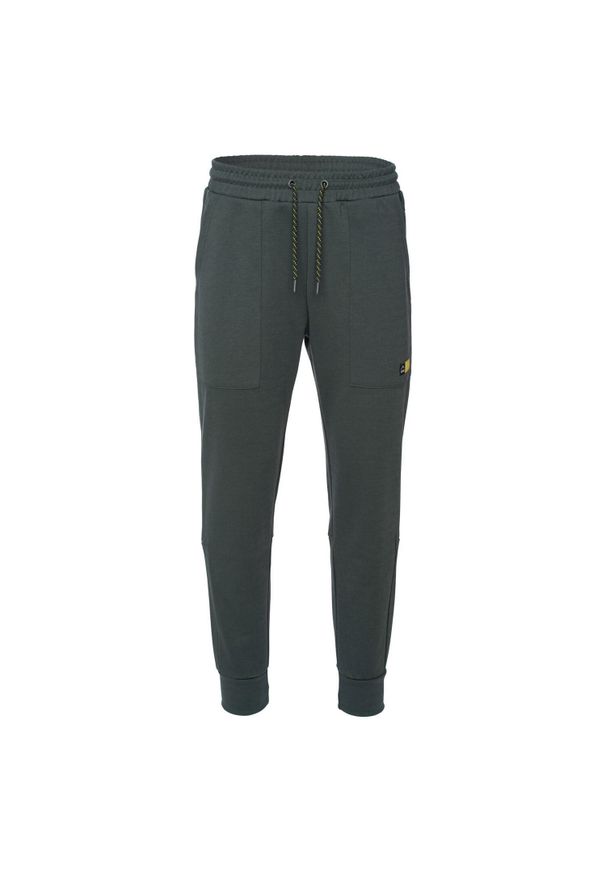 Elbrus - Spodnie Do Joggingu Męskie Regin III. Kolor: niebieski. Materiał: dresówka. Sport: bieganie