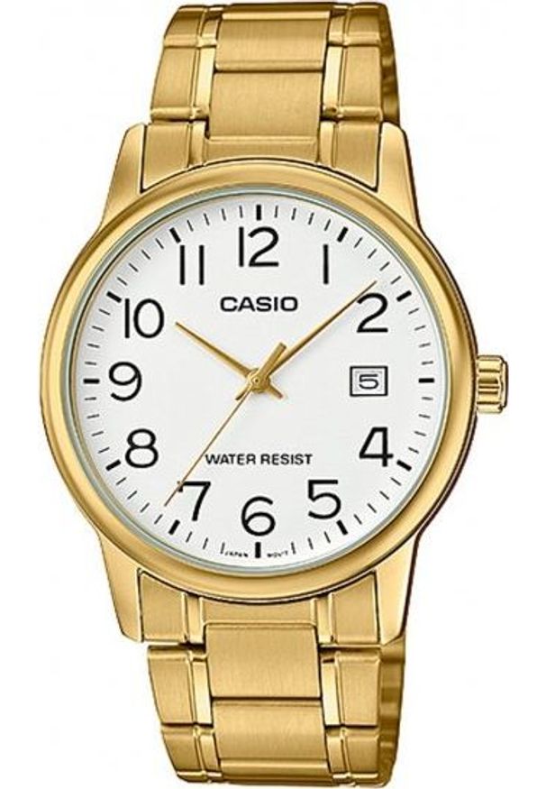Zegarek Casio ZEGAREK MĘSKI CASIO MTPV002G-7BUDF (zd103b)