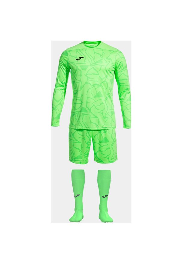 Zestaw Sportowy Joma Zamora IX dla Bramkarzy - Komfort i Funkcjonalność. Kolor: zielony. Materiał: dresówka