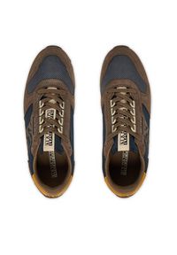Napapijri Sneakersy Virtus NP0A88XU Brązowy. Kolor: brązowy. Materiał: skóra, zamsz #5