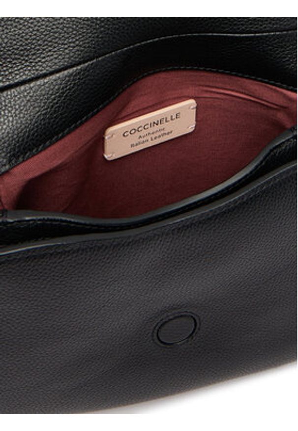 Coccinelle Torebka U7F Coccinellemavery E1 U7F 18 02 01 Czarny. Kolor: czarny. Materiał: skórzane