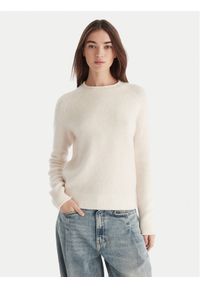 BOSS Sweter C_Fesperanasy 50548930 Beżowy Regular Fit. Kolor: beżowy. Materiał: wełna #1