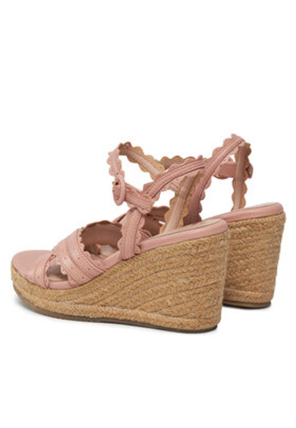 Ted Baker Espadryle Taymie 260545 Różowy. Kolor: różowy. Materiał: skóra