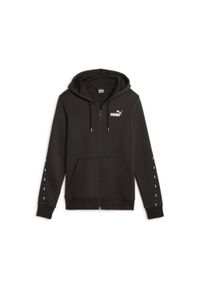 Bluza Sportowa Damska Puma Ess Tape Fz Fl. Kolor: wielokolorowy, czarny