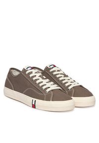 Tommy Jeans Tenisówki Archive Vulc Y2K EM0EM01674 Brązowy. Kolor: brązowy. Materiał: materiał #5