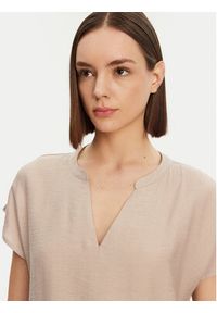 JDY Bluzka Pepper 15349346 Beżowy Regular Fit. Kolor: beżowy. Materiał: wiskoza #4