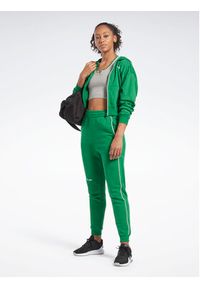 Reebok Bluza Identity French Terry HS4859 Zielony Relaxed Fit. Kolor: zielony. Materiał: bawełna #5