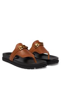 Guess Japonki FLJFRR LEA03 Brązowy jasny. Kolor: brązowy. Materiał: skóra #2