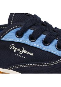Pepe Jeans Tenisówki Ottis Bamba PBS30525 Granatowy. Kolor: niebieski. Materiał: materiał